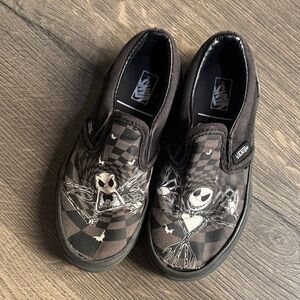 Vans Kids Slip-On Sneakers "The Nightmare Before Christmas" Jack Skellington